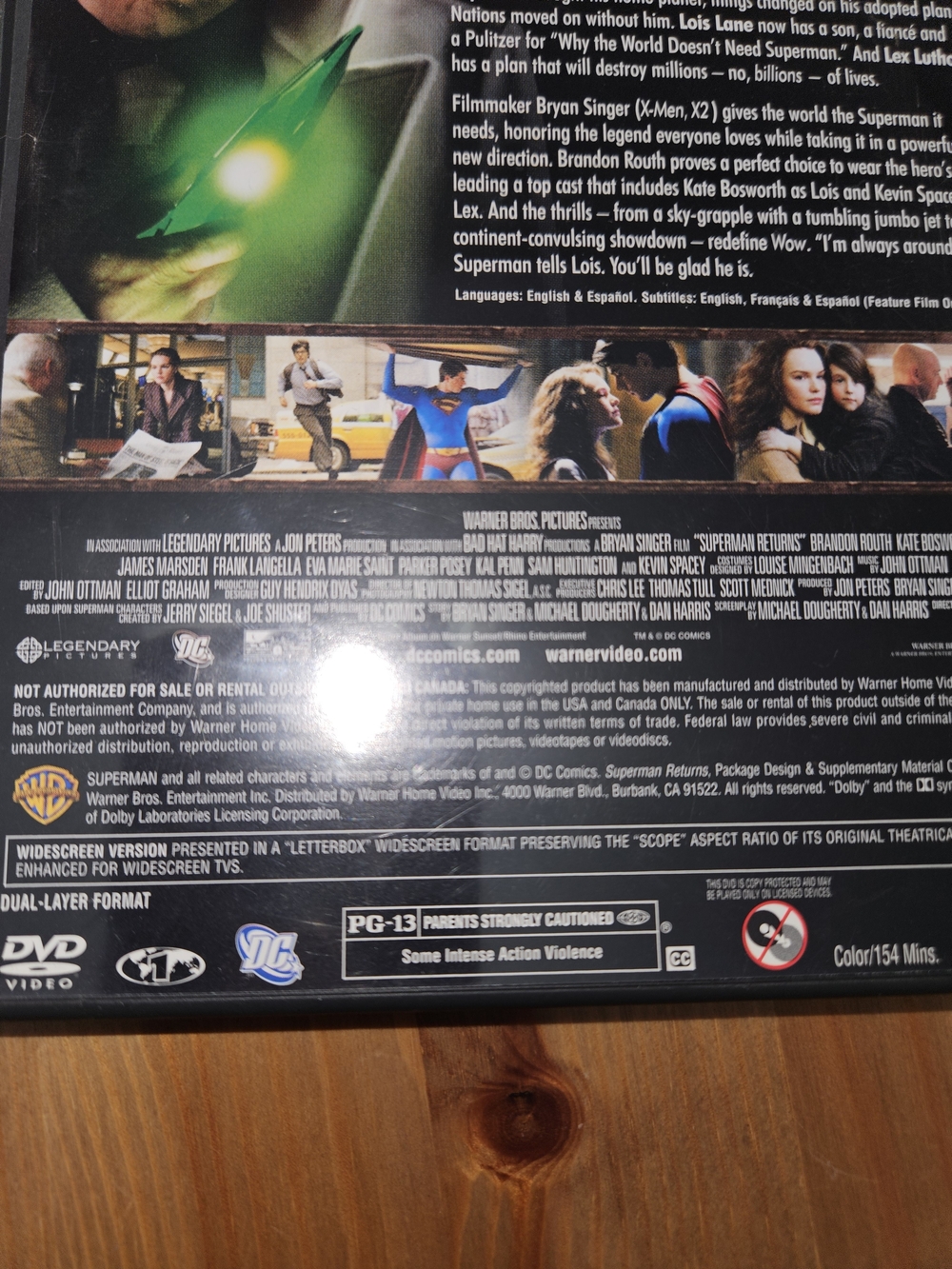 Warner Bros. Superman Returns DVD - Picture 4 of 4
